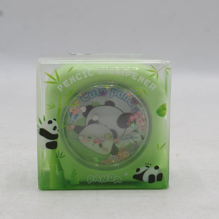 Magic Panda Theme Double Hole Sharpener