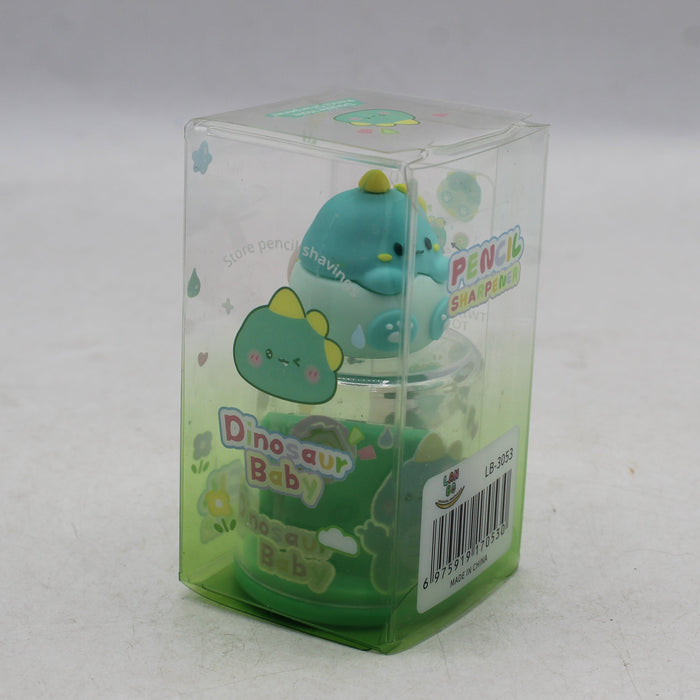 Baby Dino Theme Double Hole Sharpener