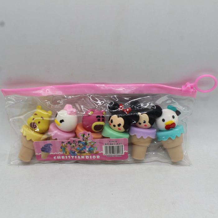 Mickey Mouse Ice Cream Shape Highlighters