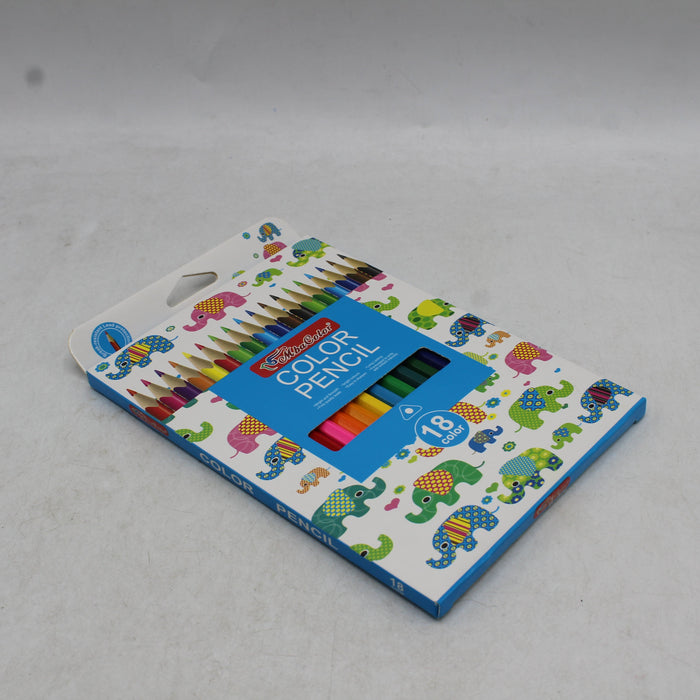 Elephant Theme Pencil Colors pack of 18