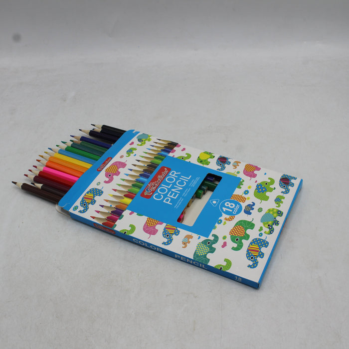Elephant Theme Pencil Colors pack of 18