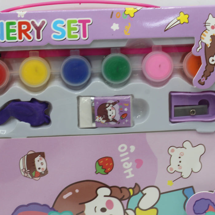 Happy Girl Theme Stationary Set