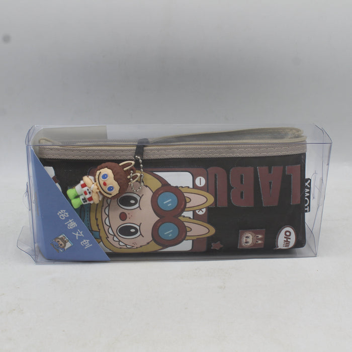 Labubu Theme Geometry Box with Key Chain