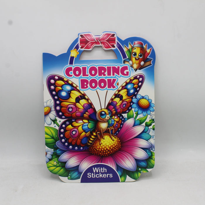 Butterfly Theme Coloring Book
