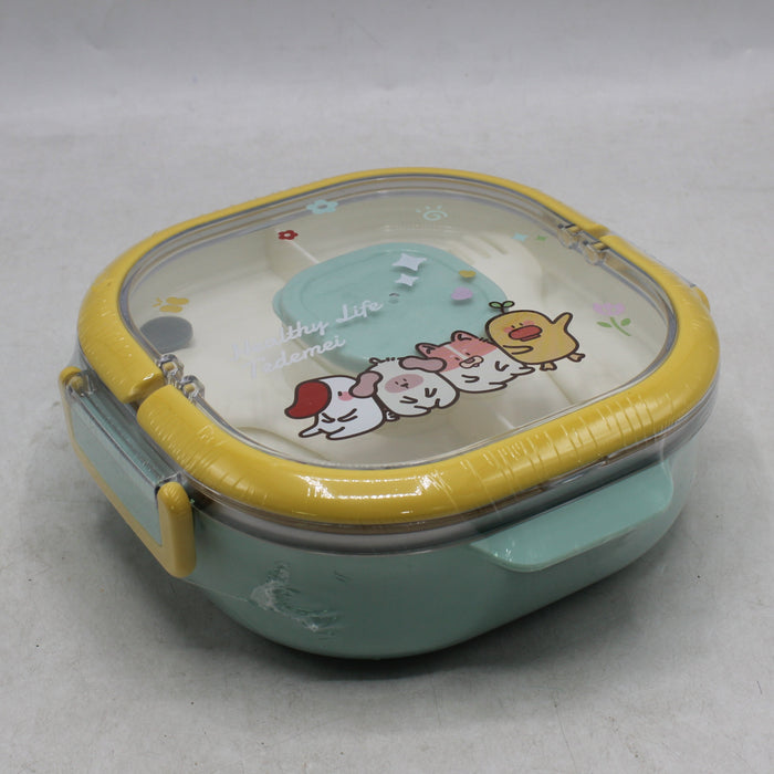 Cute Pets Theme Lunch Box
