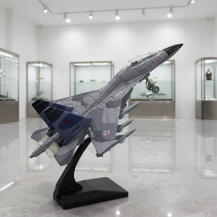 Diecast Force Fighter Plane with Stand