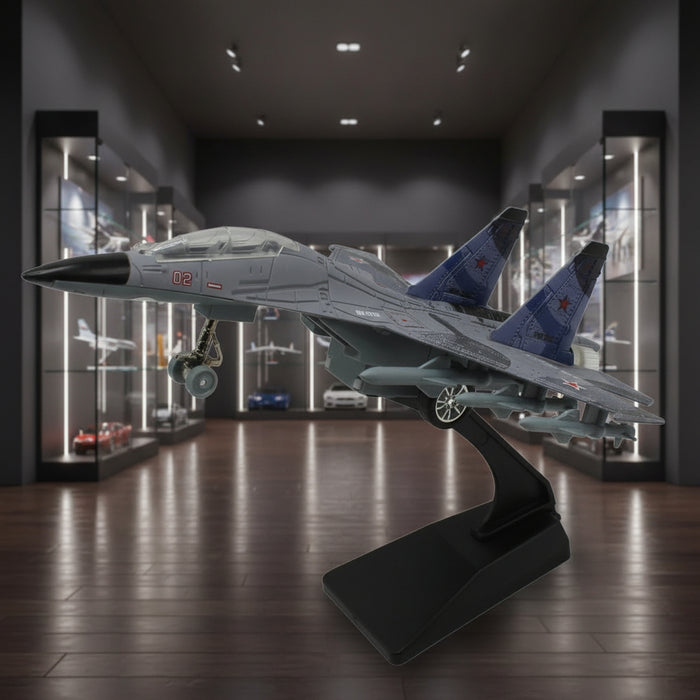 Diecast Force Fighter Plane with Stand