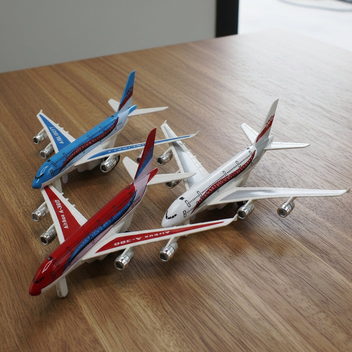 Diecast Airplane with Light & Sound