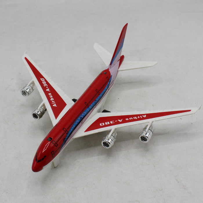 Diecast Airplane with Light & Sound