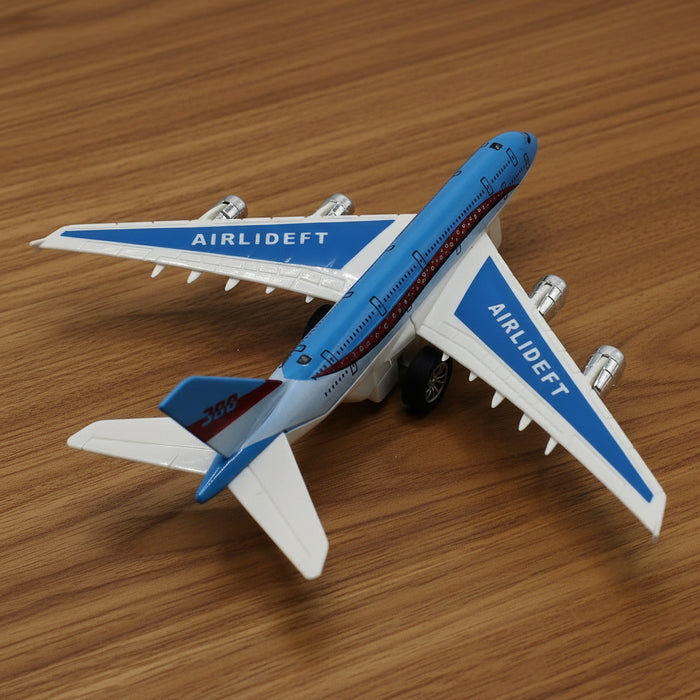 Diecast Airplane with Light & Sound