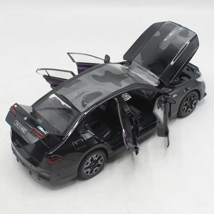 Diecast BMW I5 M50 Car with Light & Sound