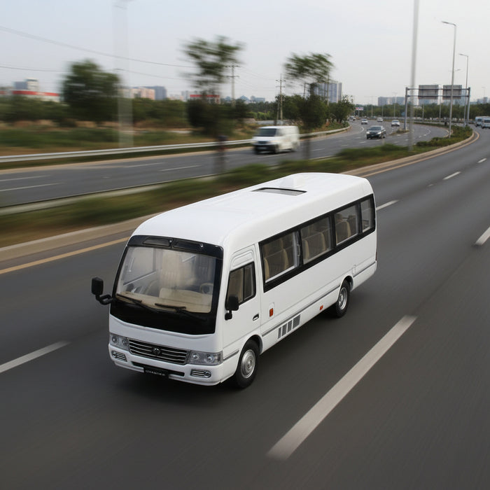 Diecast Toyota Coaster with Light & Sound