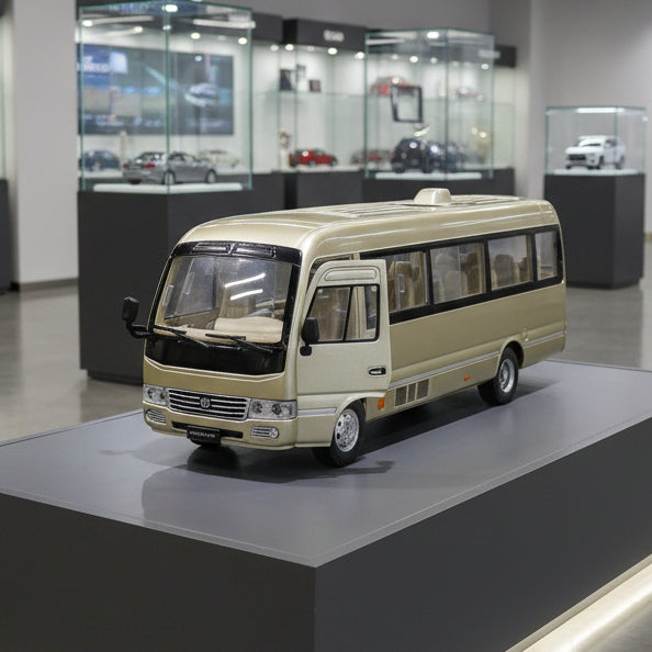 Diecast Toyota Coaster with Light & Sound