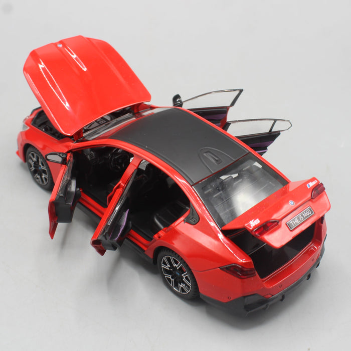 Diecast BMW I5 M50 Car with Light & Sound