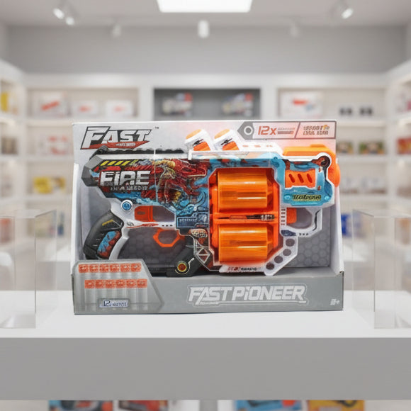 Weapon Fast Pioneer Gun with Foam Darts