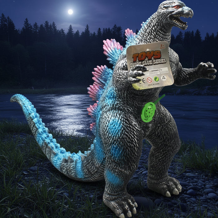 Musical Rubber Godzilla Dinosaur