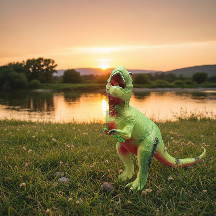 Musical Rubber Cute Dinosaur