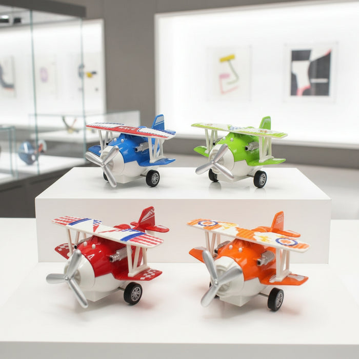 Diecast Mini Aircraft with Light & Sound