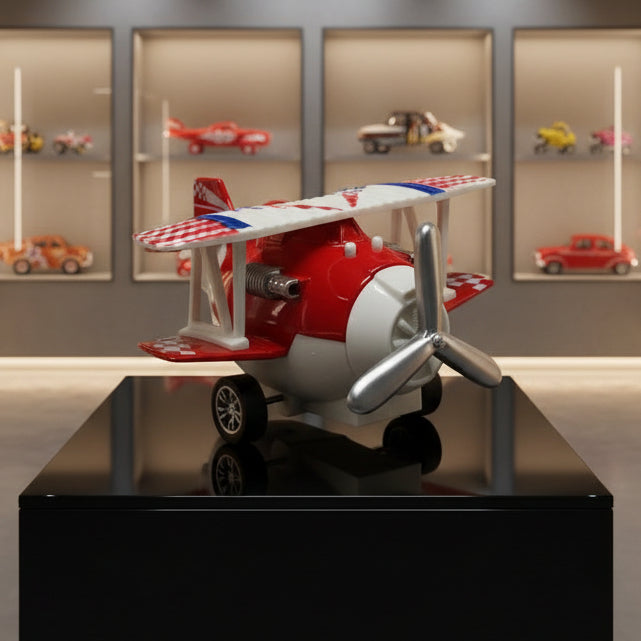 Diecast Mini Aircraft with Light & Sound