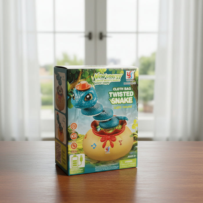 Rechargeable Twisted Snake with Light & Sound