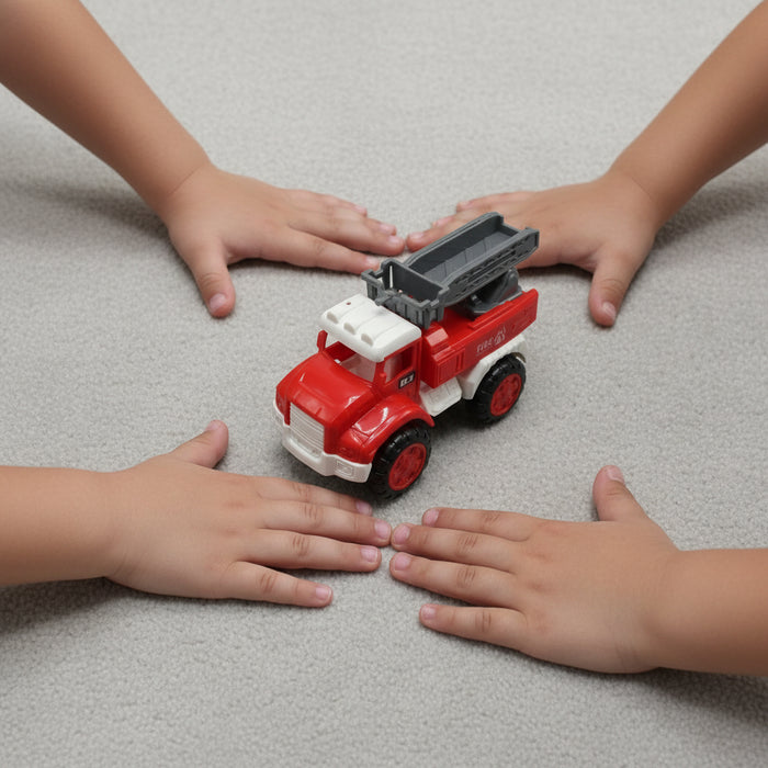 Fire Rescue Cars Pack of 4