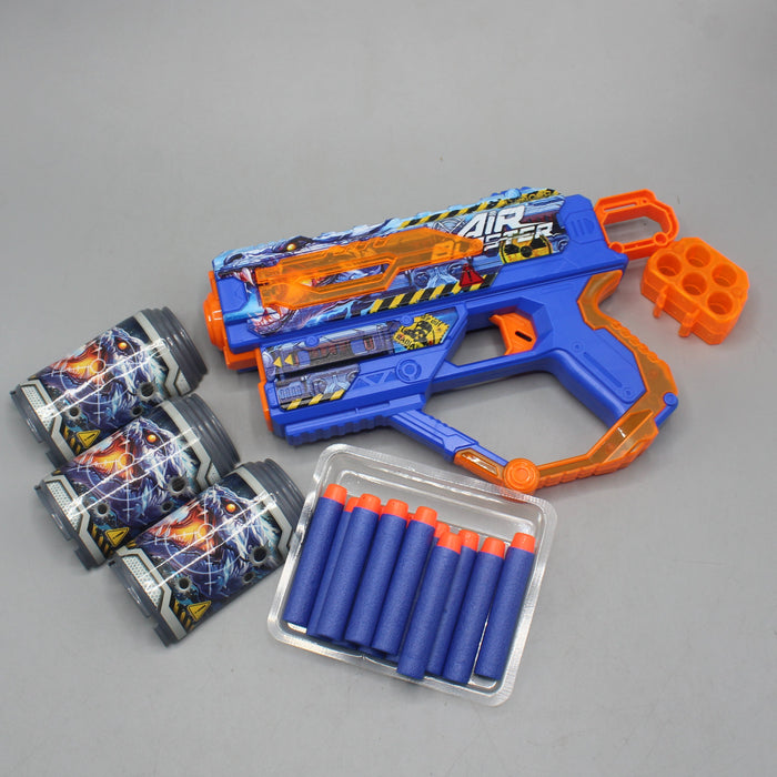 Air Blaster Shooting Gun with Target Cans