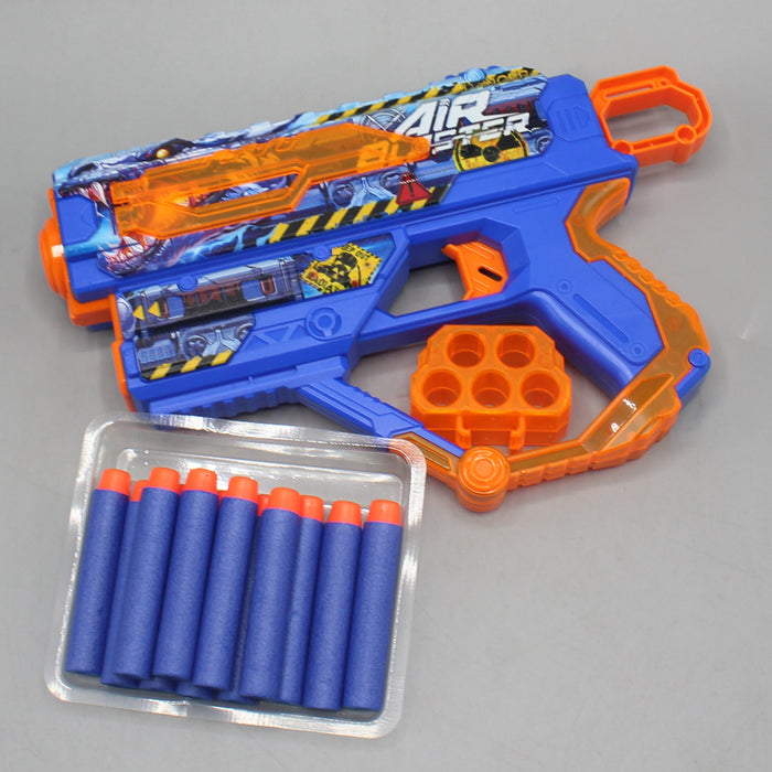 Air Blaster Shooting Gun with Target Cans