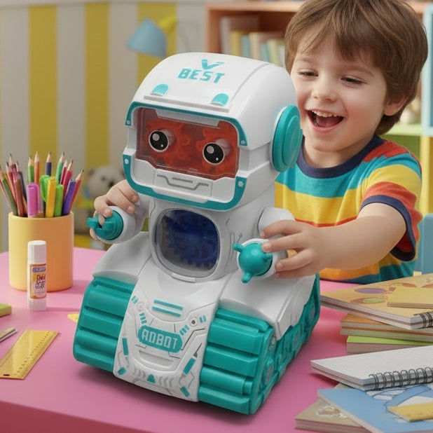 Rotating  Gear Inertia Robot