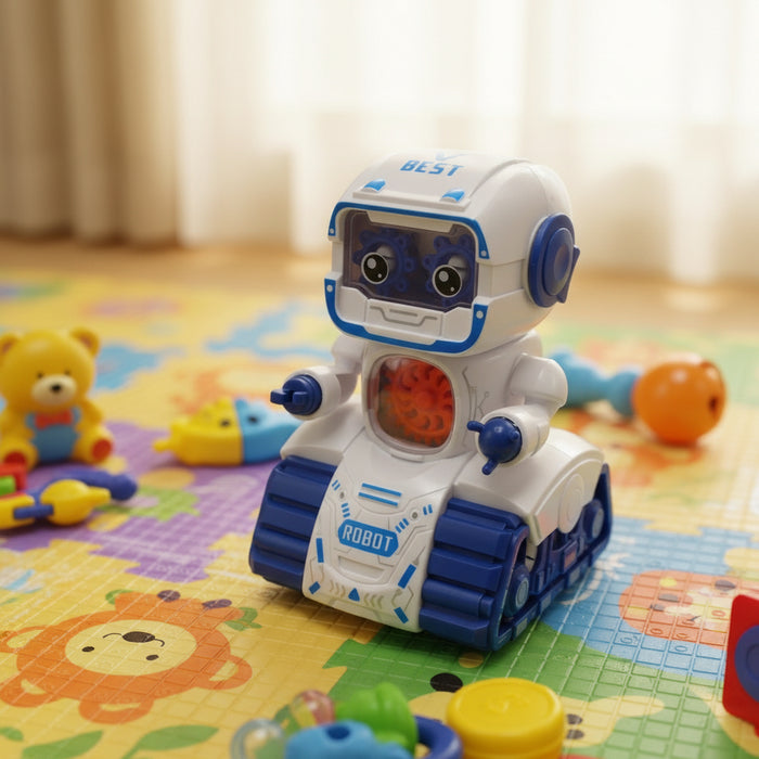 Rotating  Gear Inertia Robot