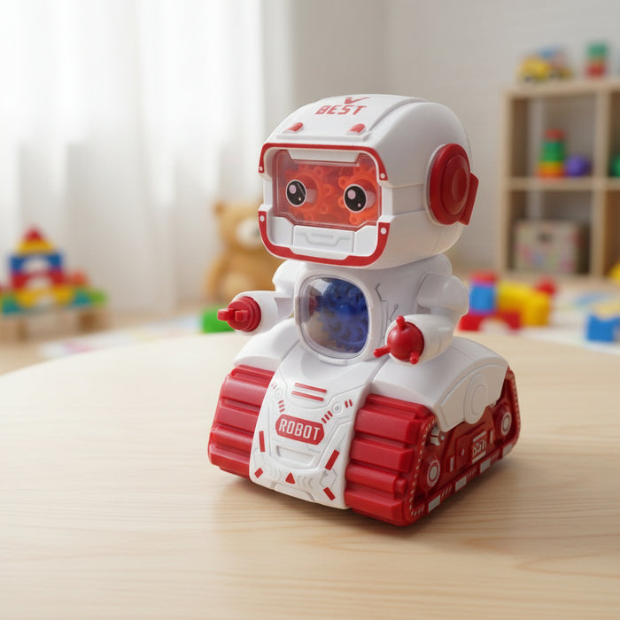 Rotating  Gear Inertia Robot