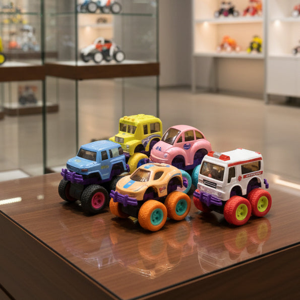 Diecast Mini Vehicles Pack of 5