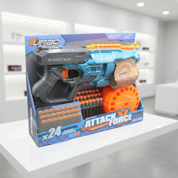 Large Capacity Magazine Gun with Soft Bullets