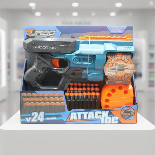 Large Capacity Magazine Gun with Soft Bullets