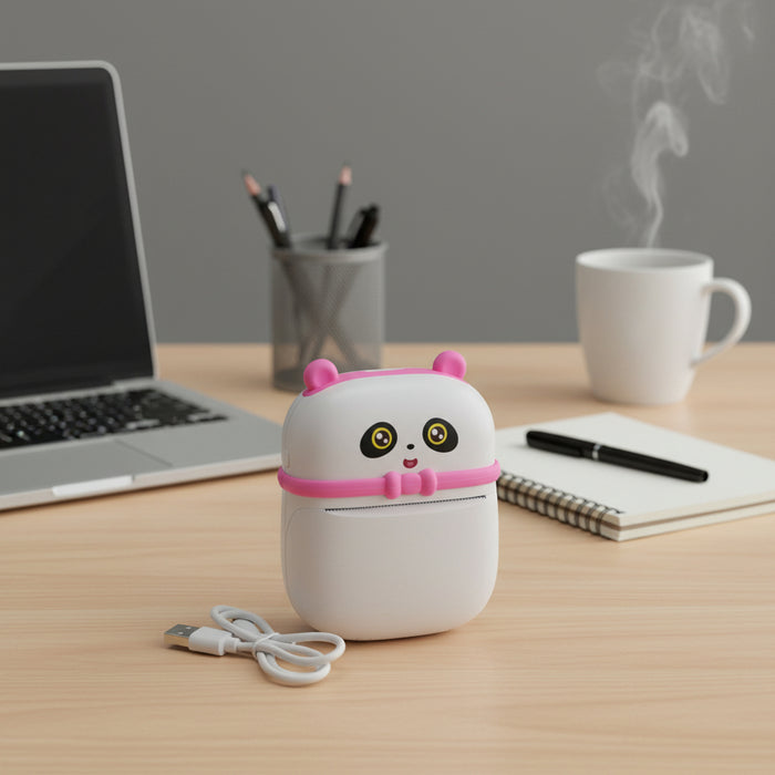 Mini Panda Face HD Printer