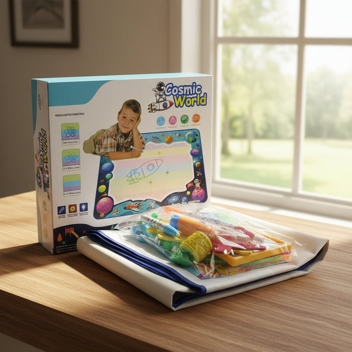 Cosmic World Water Board Mat