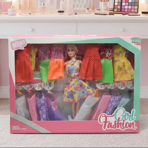 Fashion Girl Clothes Collection Doll