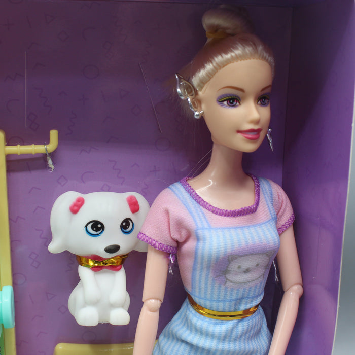 Fashion Doll with Sewing Machine Accessory