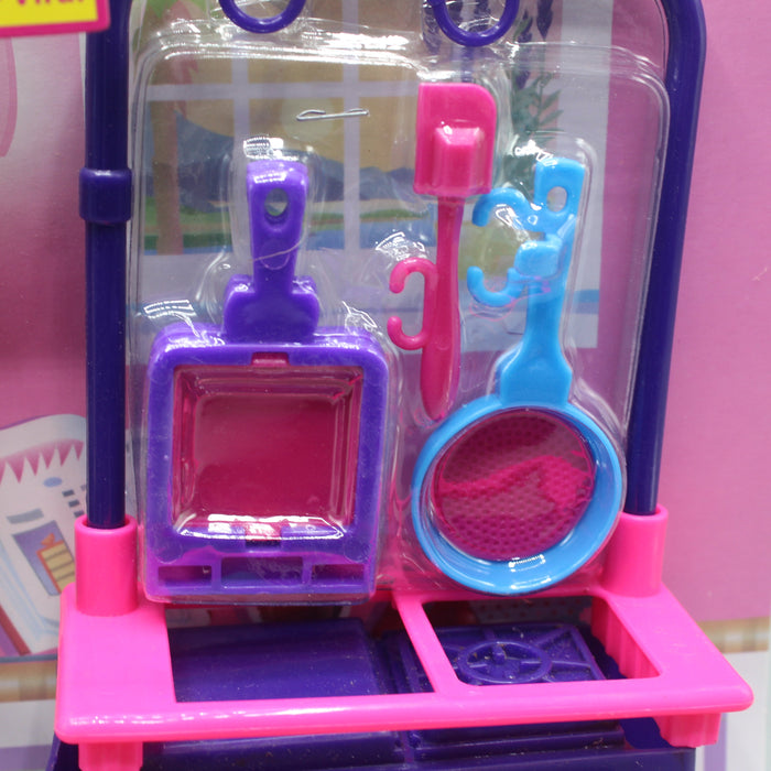 Chef Doll with Kitchen Accessory