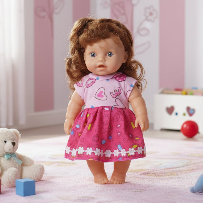 Lovely Baby Doll  with Stroller & Accessories