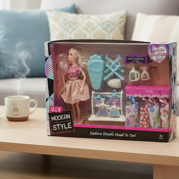 Modern Style Doll with Accessory