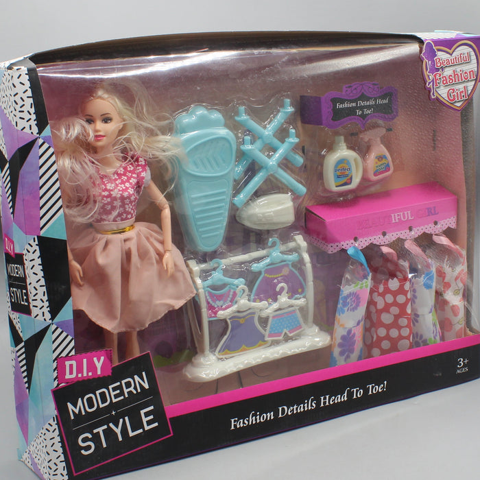 Modern Style Doll with Accessory