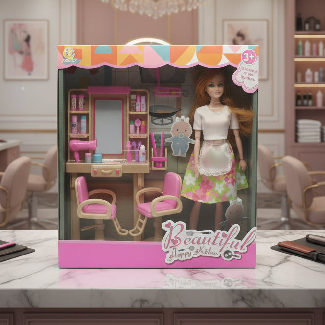 My Little Kitchen with Charming Doll