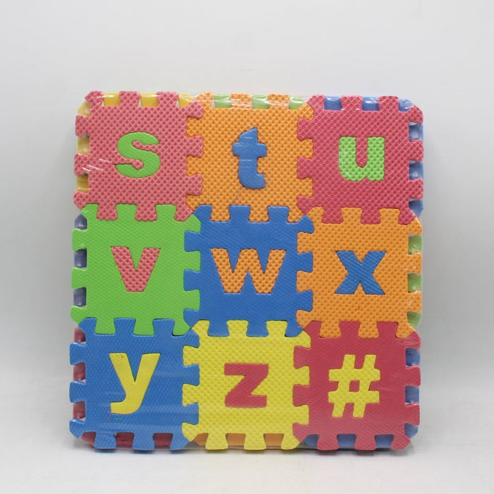 Small Letters Mat Buy Small Alphabet Foam Mat Pack of 3 Online in Pakistan — Khanaan.pk