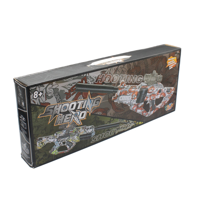 2 in 1 Shooting Water Bullet Gun