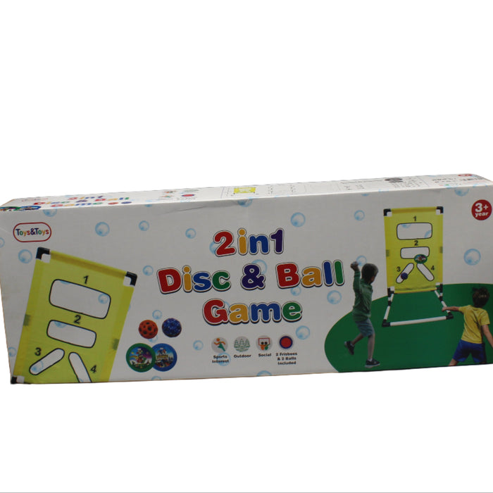 2 in 1 Disc & Ball Play Set for Kids