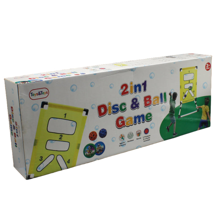 2 in 1 Disc & Ball Play Set for Kids