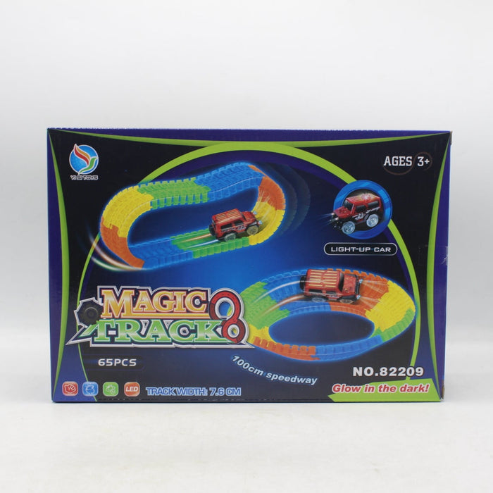 Magic Track Set With Lights