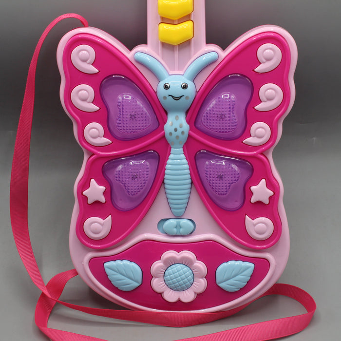 Butterfly Shape Guitar with Light & Sound