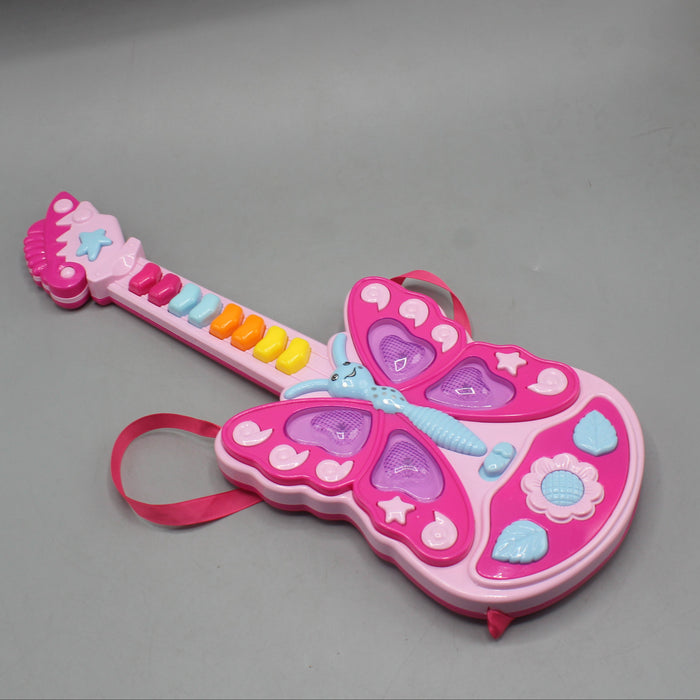 Butterfly Shape Guitar with Light & Sound