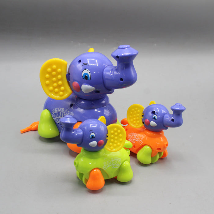 Family Elephant  with Light & Music